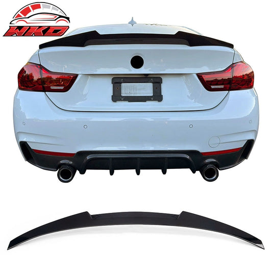 Wholesale For 2015-2020 BMW F36 4-Series Gran Coupe M4 Style Trunk Spoiler Gloss Black ABS - Wikond Auto