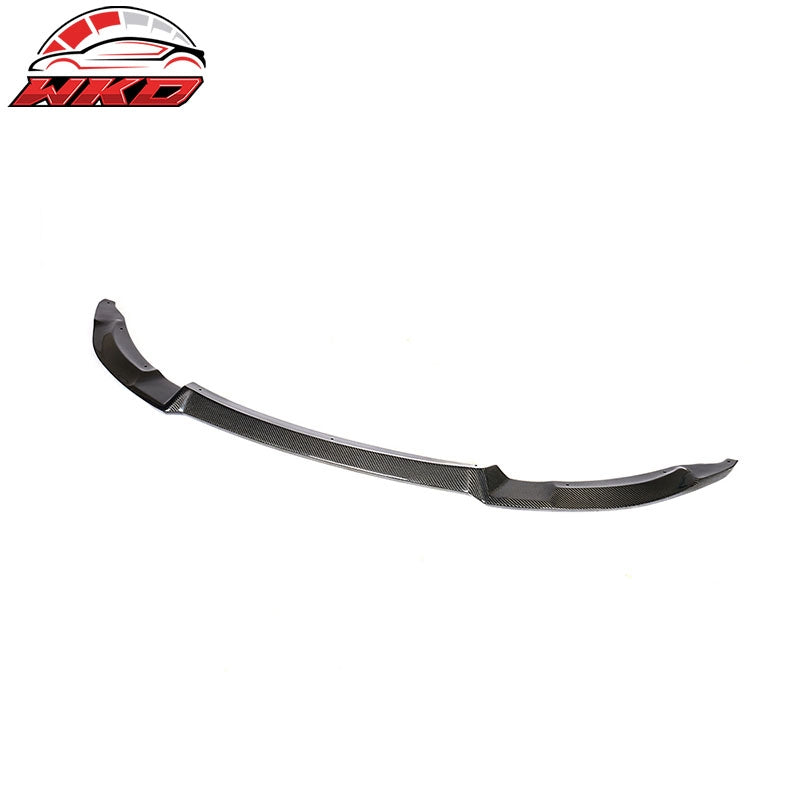 Fits 15-20 BMW F80 M3 F82 F83 M4 CS Style Front Bumper Lip - Matte Carbon Fiber
