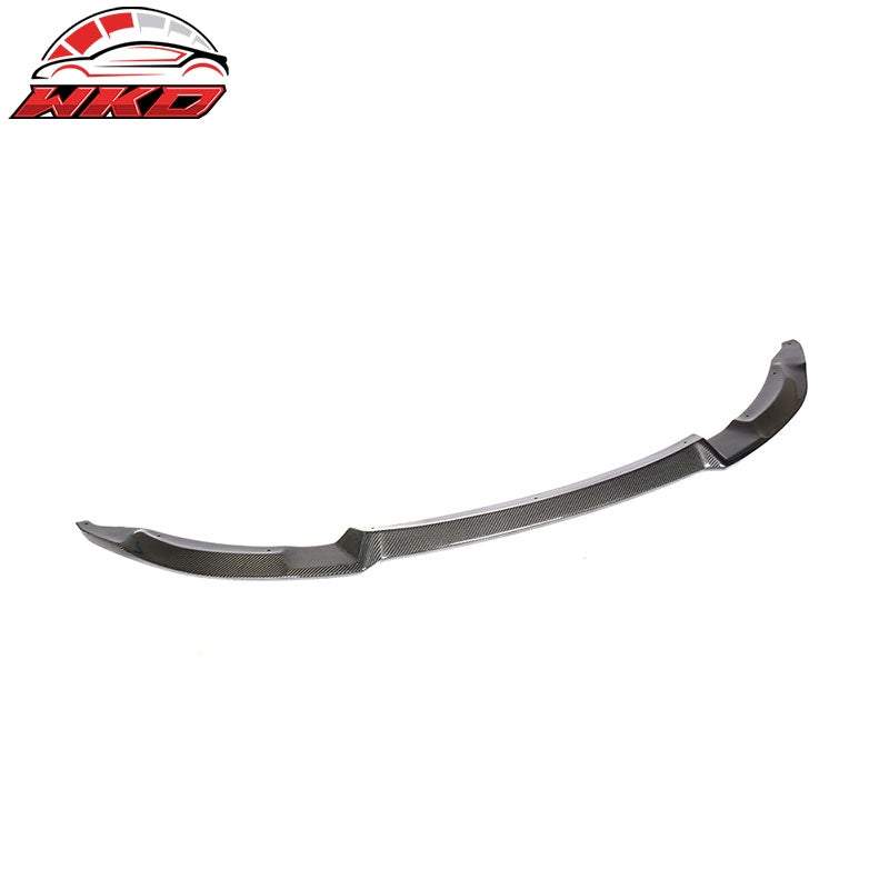 Fits 15-20 BMW F80 M3 F82 F83 M4 CS Style Front Bumper Lip Spoiler Carbon Fiber