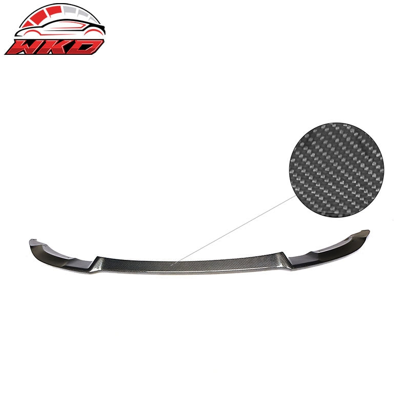 Fits 15-20 BMW F80 M3 F82 F83 M4 CS Style Front Bumper Lip Spoiler Carbon Fiber