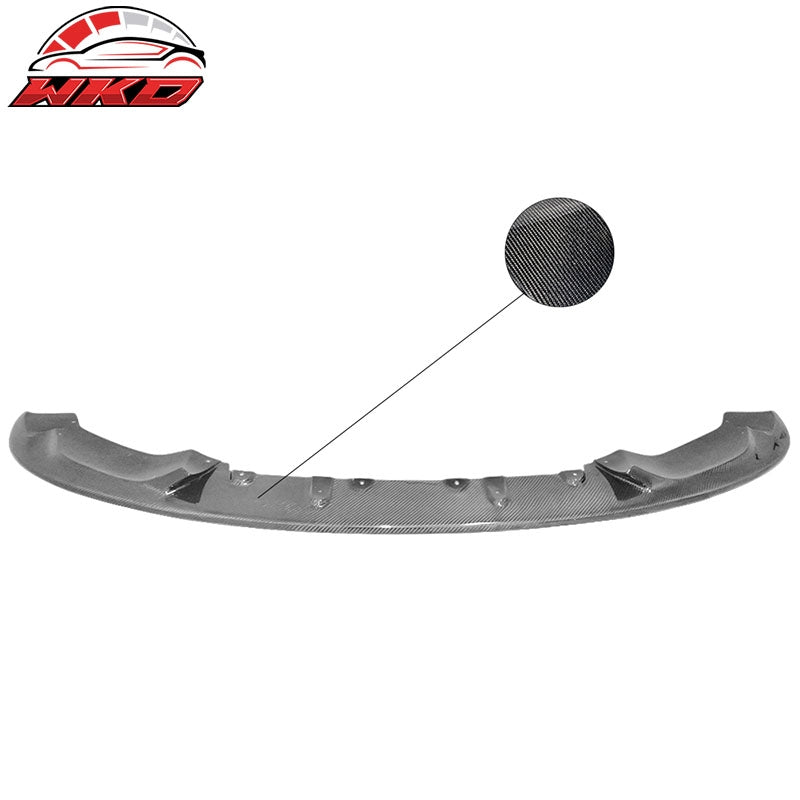 Fits 15-20 BMW F80 M3 F82 F83 M4 Carbon Fiber CF Front Bumper Lip Spoiler Chin