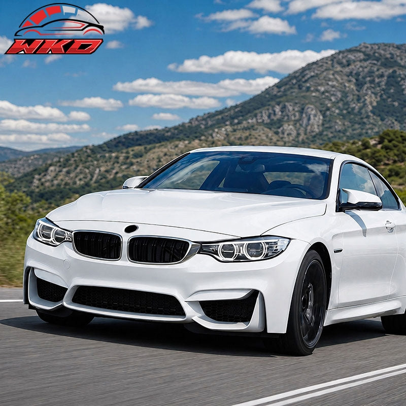 Fits 15-20 BMW F80 M3 F82 F83 M4 Front Bumper Cover Euro Style Conversion Kit