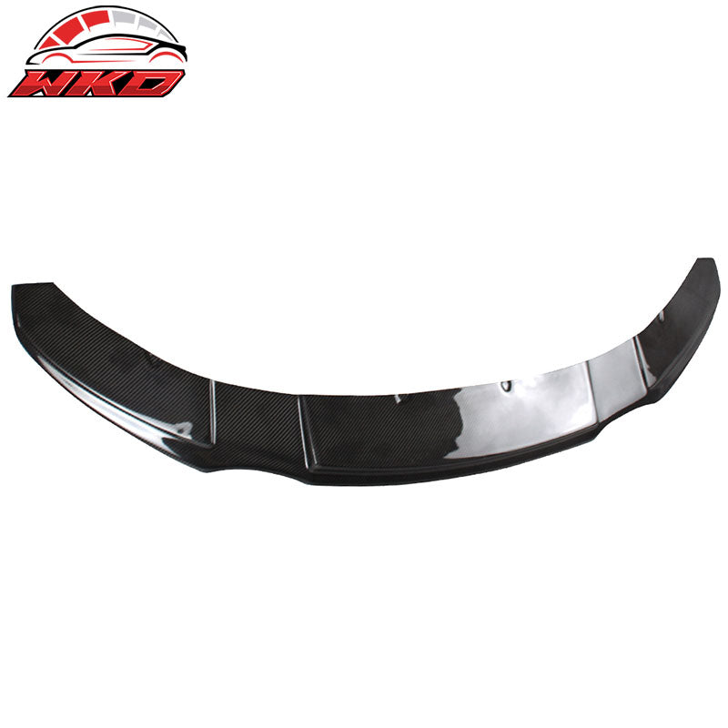 Fits 14-20 BMW F32 4 Series M-T Style Front Bumper Lip - Matte Carbon Fiber