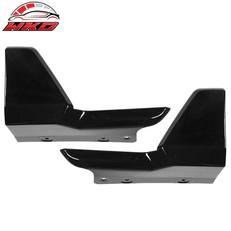 Fits 19-26 BMW G05 X5 M Sport 2PCS Rear Splitter Aprons MP Style Gloss Black