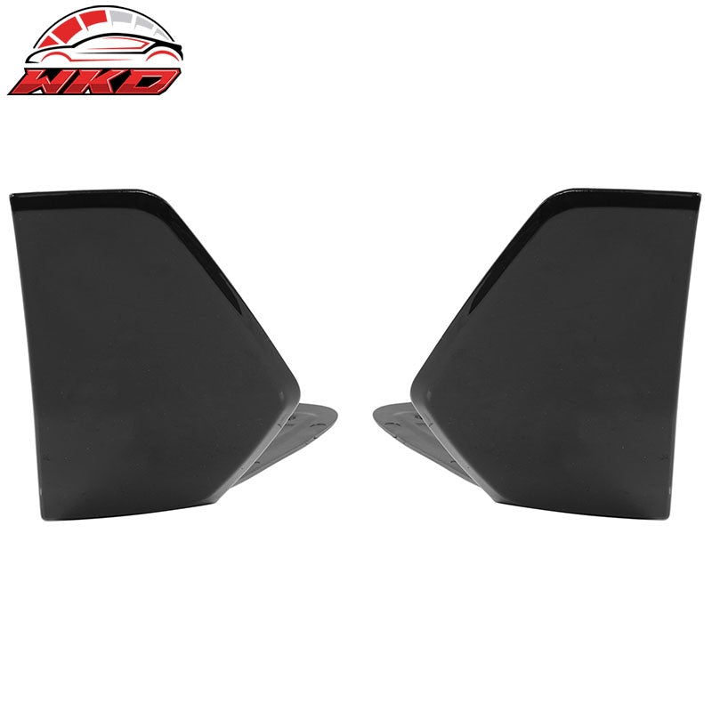 Fits 19-23 BMW G05 X5 M Sport 2PCS Front Bumper Lip Aprons MP Style Gloss Black