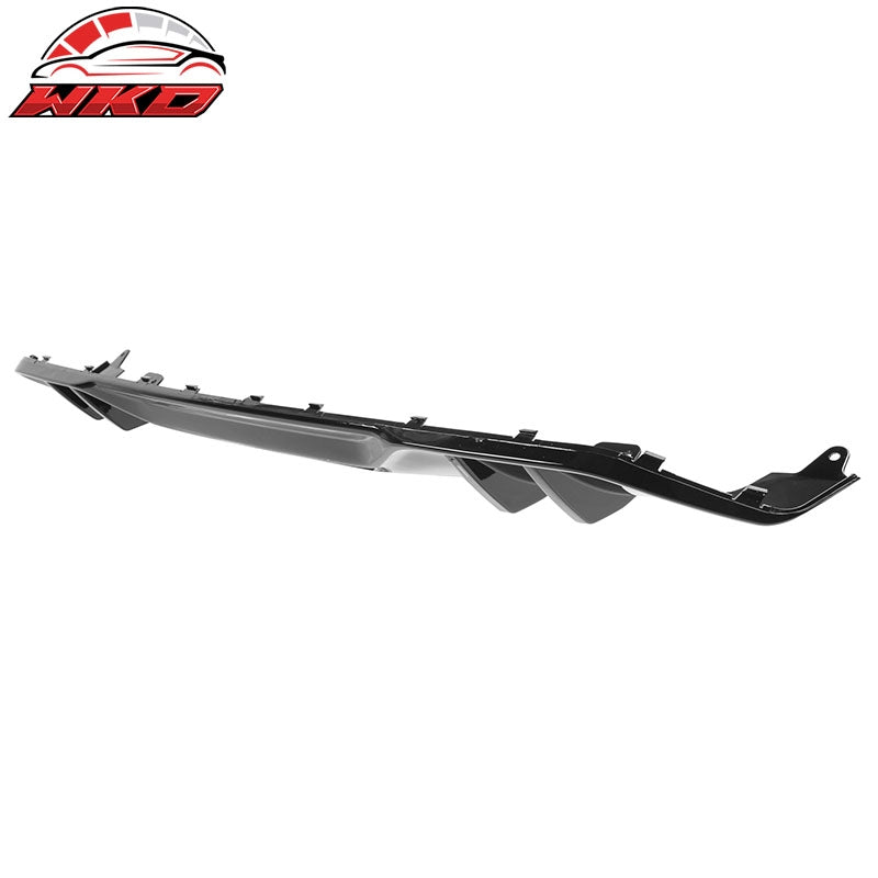Fits 19-26 BMW G05 X5 M Sport Rear Bumper Lip Diffuser PP MP Style Gloss Black