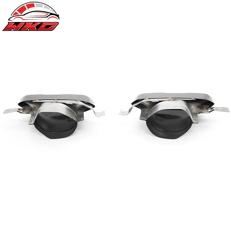 Fits 19-26 BMW G20 3-Series M340i Rear Exhaust Tail Pipe Finishers Muffler Tips
