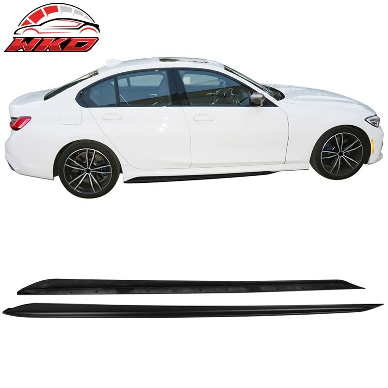 Wholesale 19-26 BMW G20 3 Series Sedan M Sport 2PCS Side Skirts ABS Matte Black