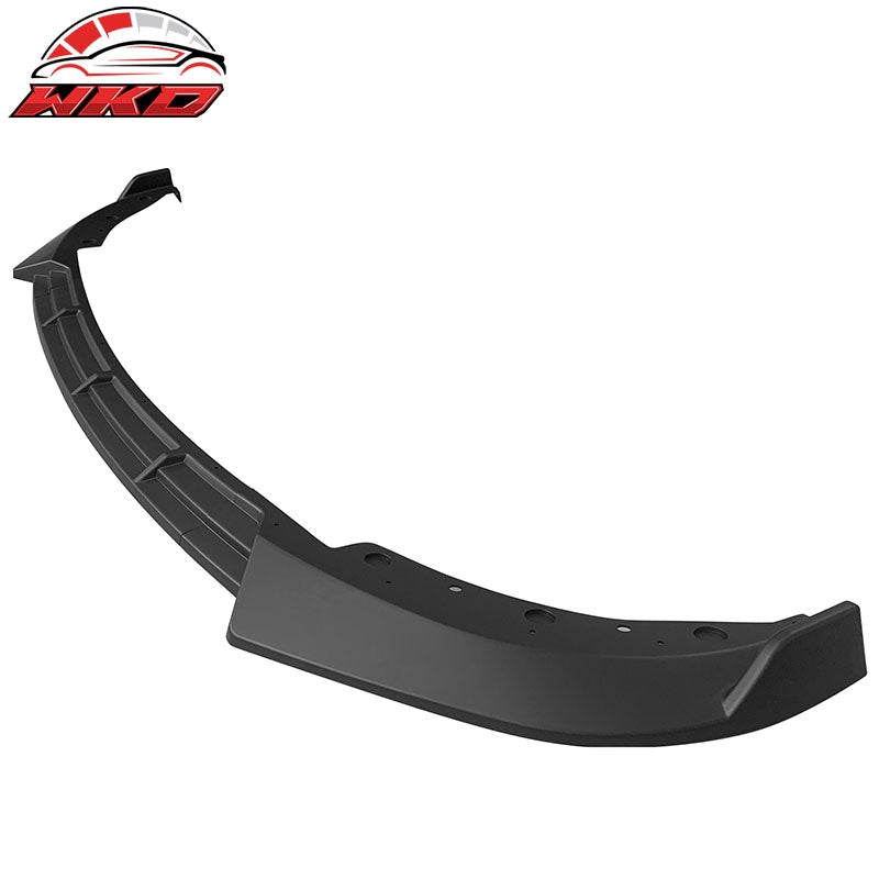 Fits 19-22 BMW G20 3 Series Sport Line Matte Black Front Bumper Lip Spoiler 3PC