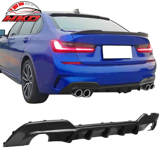 Wholesale 19-22 BMW G20 330i M Sport Rear Diffuser Bumper Lip Carbon Fiber Print