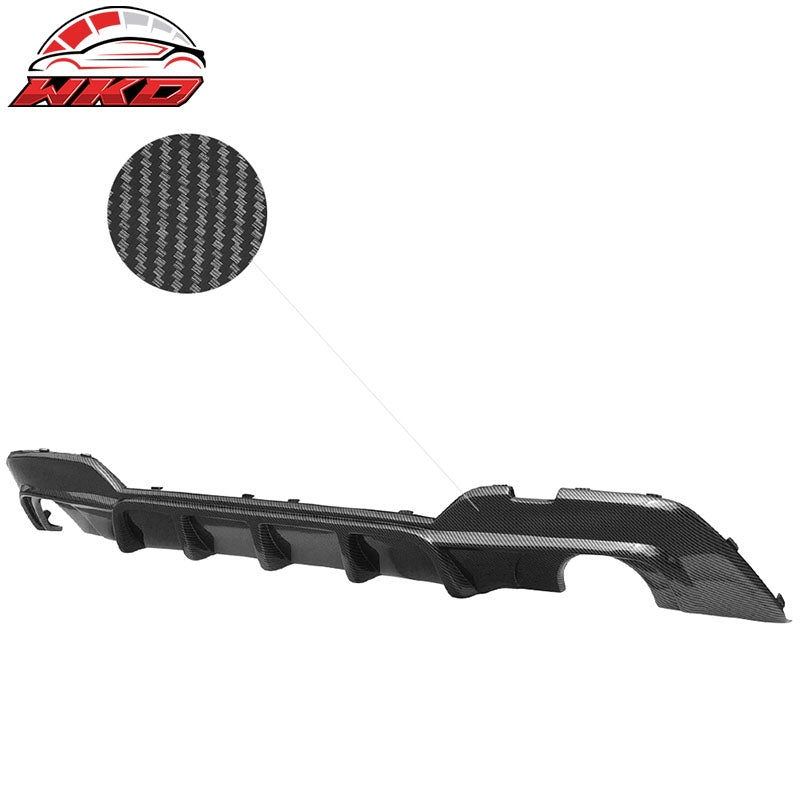 Wholesale 19-22 BMW G20 330i M Sport Rear Diffuser Bumper Lip Carbon Fiber Print - Wikond Auto