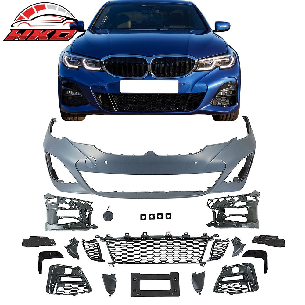 Wholesale 19-22 BMW G20 3 Series Sedan M-Tech Front Bumper Cover Conversion W/ PDC