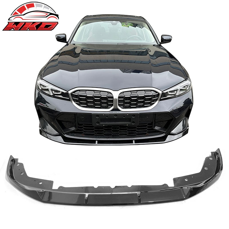 Wholesale 23-26 BMW G20 M Sport M340i Front Bumper Lip M Performance 2PC Gloss Black