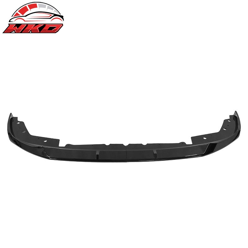 Fits 23-26 BMW G20 M Sport M340i Front Bumper Lip M Performance 2PC Gloss Black