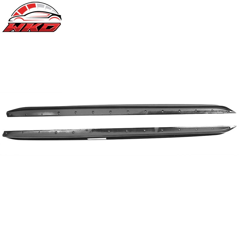 Fits 19-26 BMW G20 M Sport Bumper M-Performance Side Skirt Gloss Black 2PC - ABS
