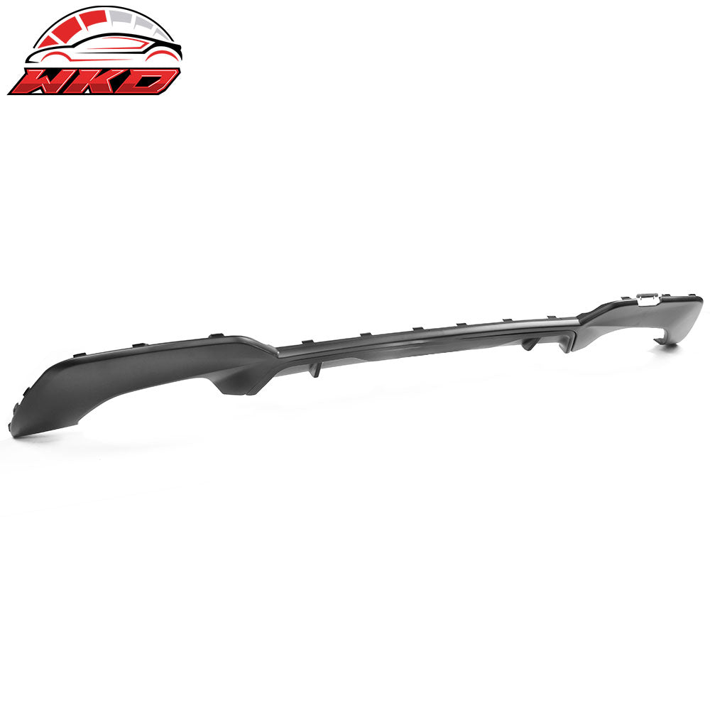 Fits 19-22 BMW G20 3 Serie 330i M Sport Rear Bumper Lip Diffuser PP Matte Black