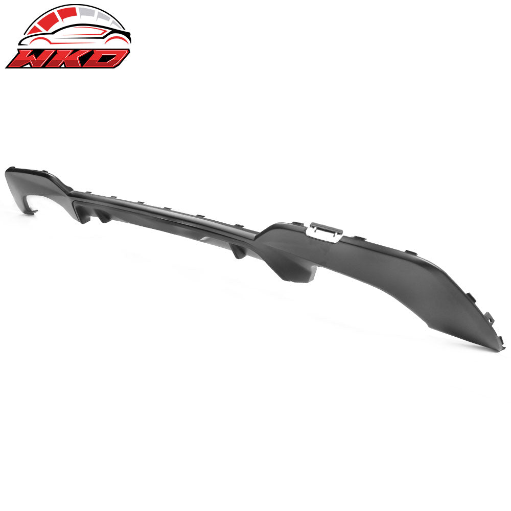 Fits 19-22 BMW G20 3 Serie 330i M Sport Rear Bumper Lip Diffuser PP Matte Black