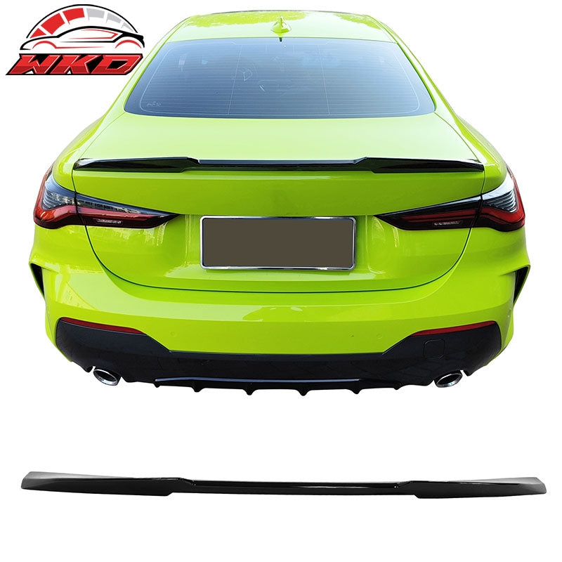 Wholesale 21-26 BMW G22 G82 4 Series M4 PSM Style Rear Trunk Spoiler ABS Gloss Black