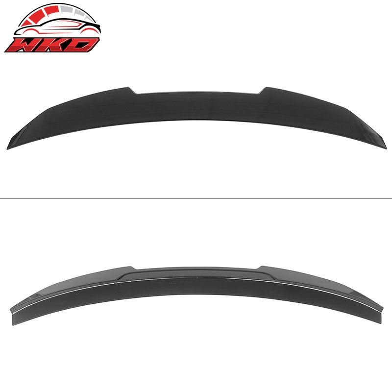 Fits 21-26 BMW G22 G82 4 Series M4 PSM Style Rear Trunk Spoiler ABS Gloss Black