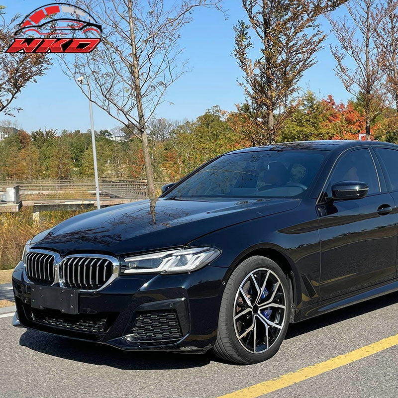For 21-23 BMW G30 5-Series LCI Front Bumper Cover M-Tech Style Conversion Fascia