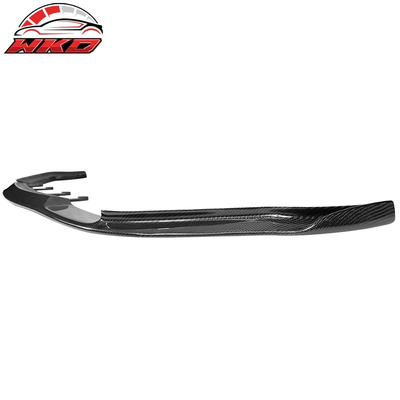 Fits 17-20 BMW G30 5 Series M Sport HM Style Front Bumper Lip Carbon Fiber