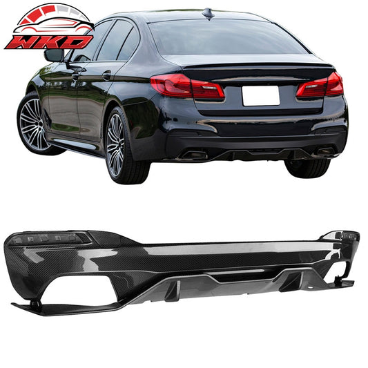 Wholesale 17-20 BMW G30 5 Series MT MP Style Rear Diffuser - Carbon Fiber