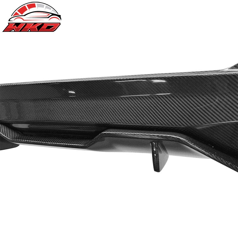Fits 17-20 BMW G30 5 Series MT MP Style Rear Diffuser - Carbon Fiber