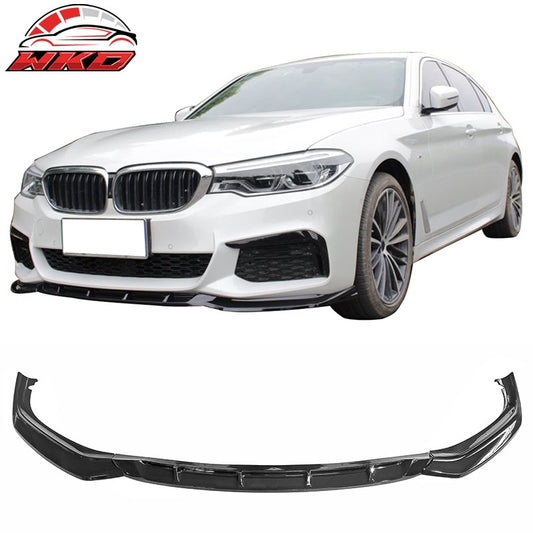 Wholesale 17-20 BMW G30 530i 540i M550i M Sport GT Style Front Bumper Lip Gloss Black - Wikond Auto