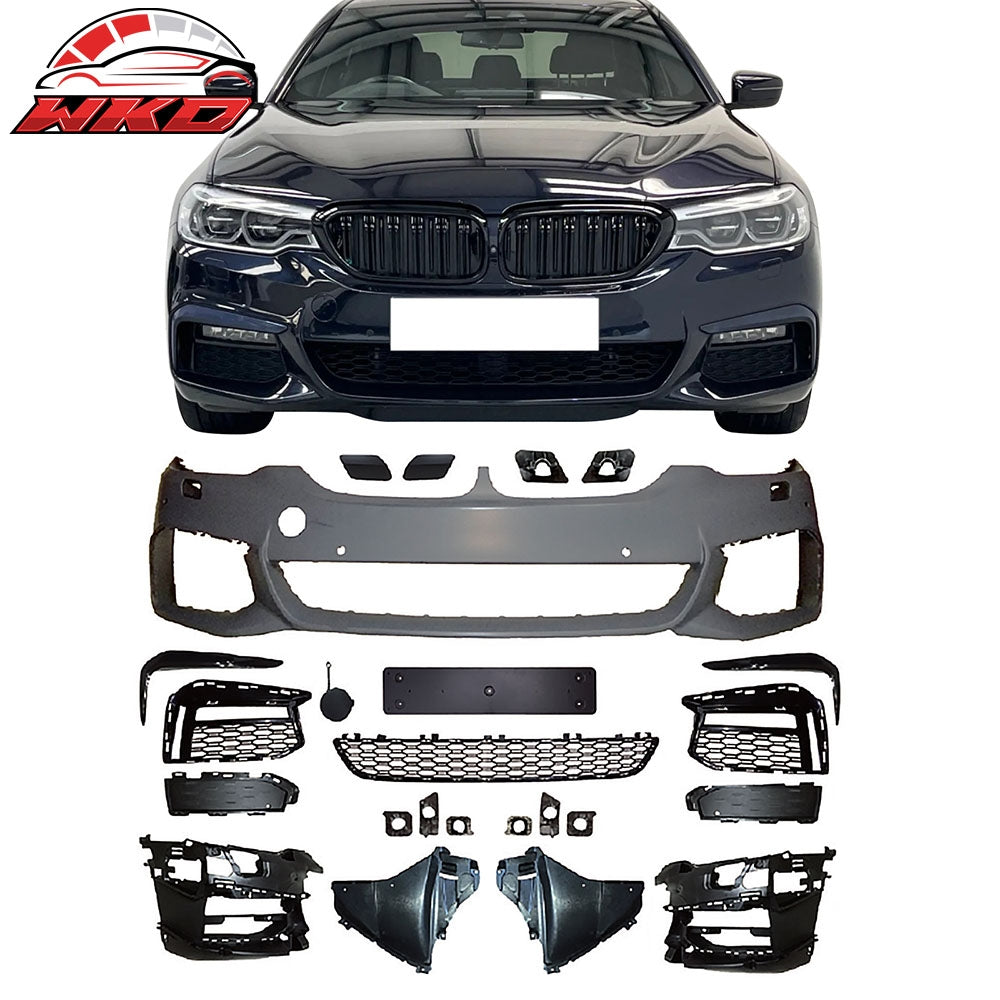 Wholesale 17-20 BMW G30 5 Series Sedan 4DR M-Tech Front Bumper Cover Conversion W/ PDC