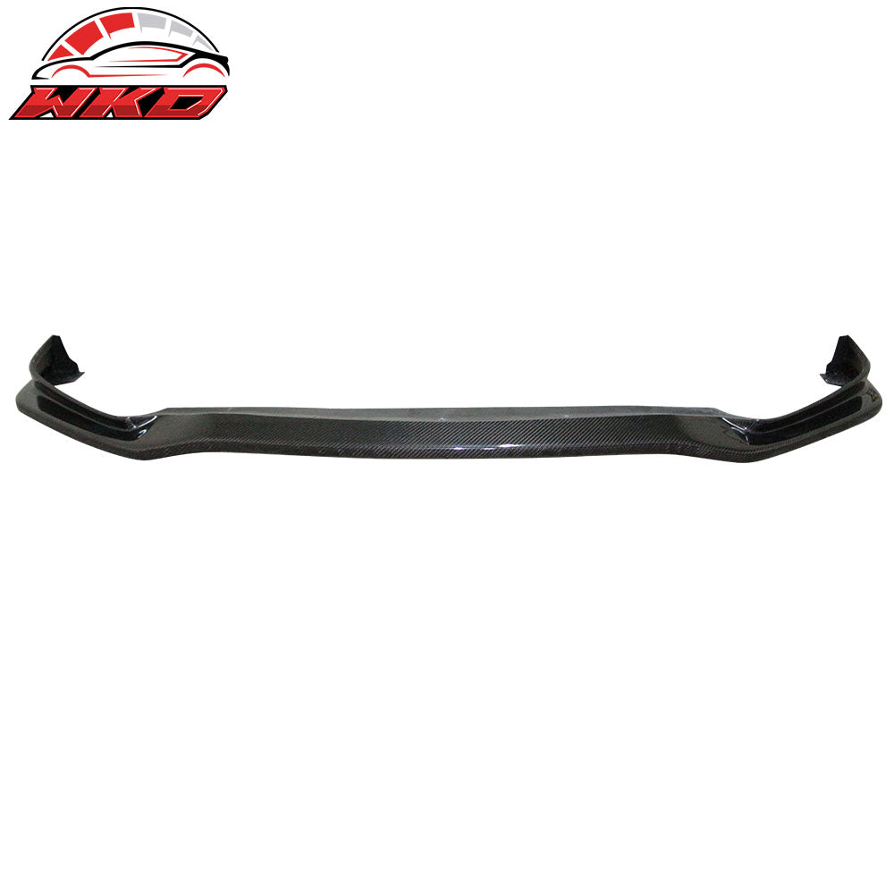 Fits 17-20 BMW G30 5 Series M Sport Front Bumper Lip Spoiler Carbon Fiber CF