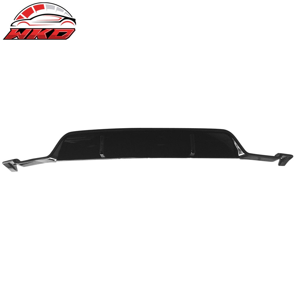 Wholesale 17-20 BMW G30 5 Series 3D Style Rear Bumper Lip Diffuser Gloss Black
