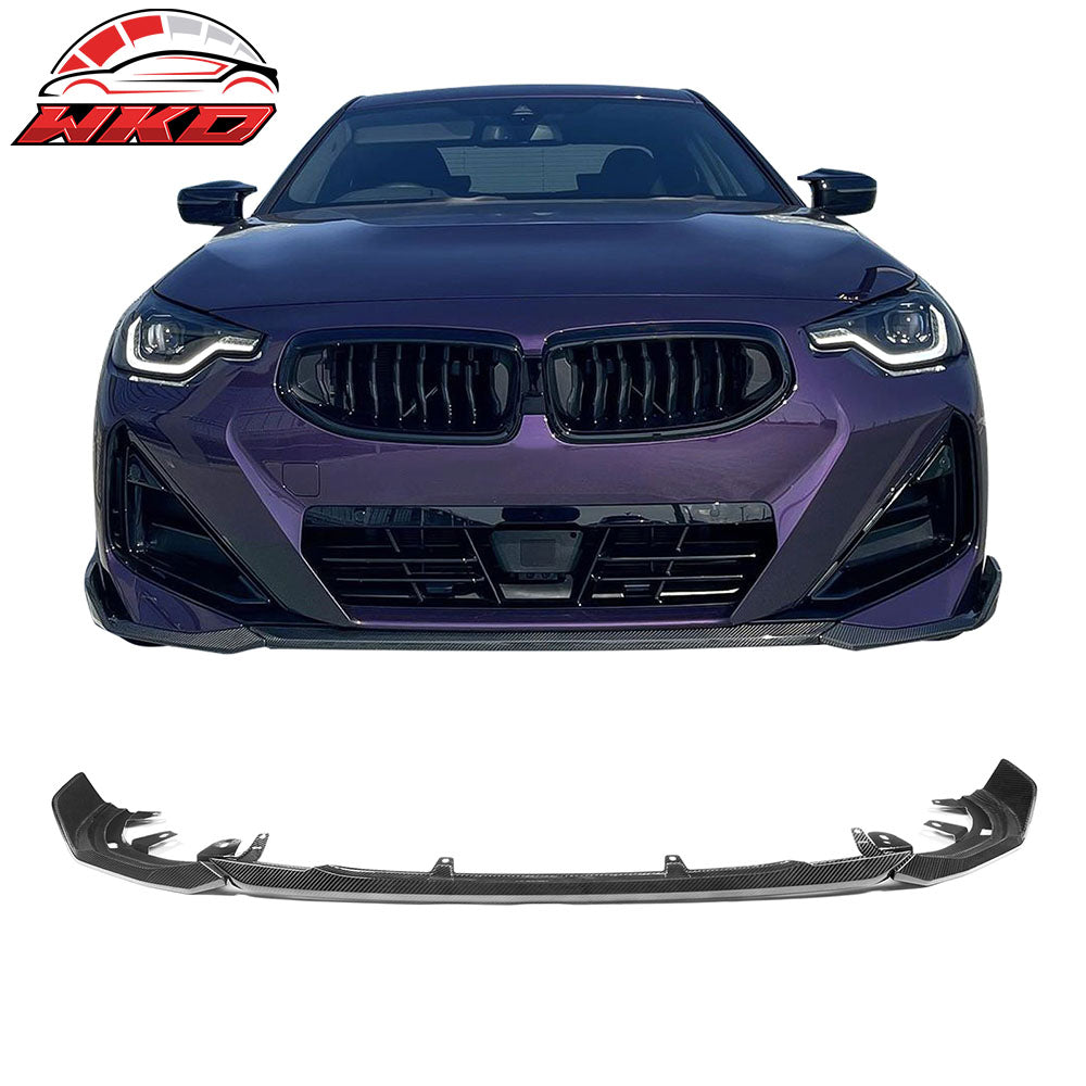 Dry Carbon Fiber Wholesale 22-25 BMW G42 220i M Sport Performance Front Bumper Lip