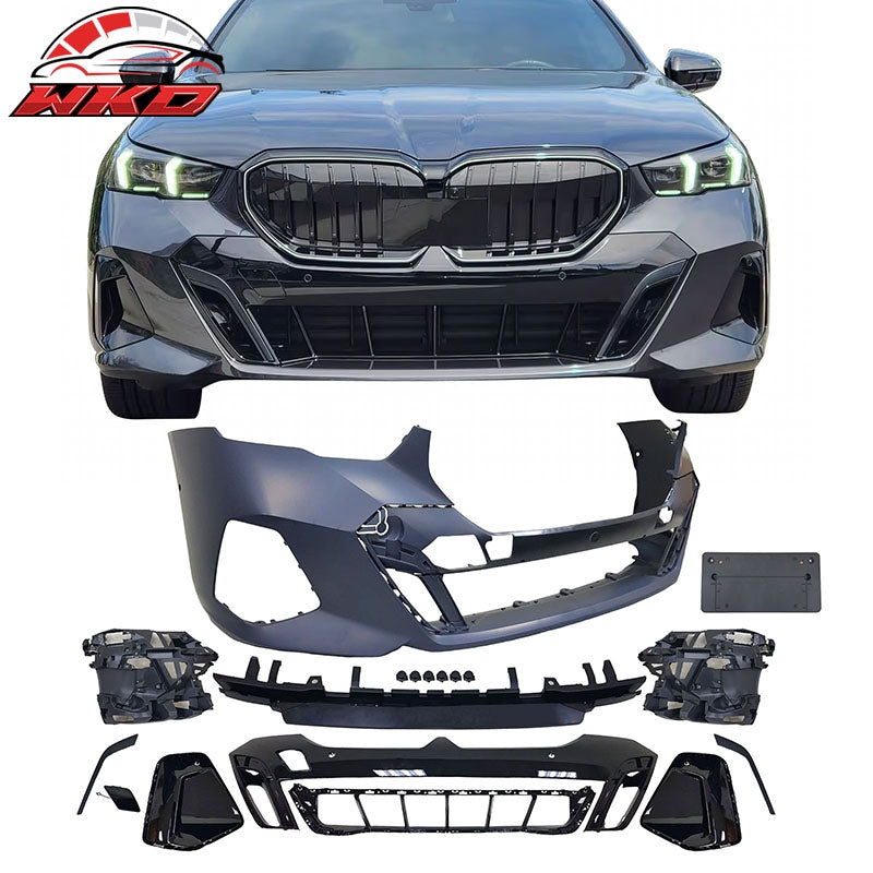 Wholesale 24-26 BMW G60 M Sport Style Front Rear Bumper Conversion + MP Rocker Panel - Wikond Auto