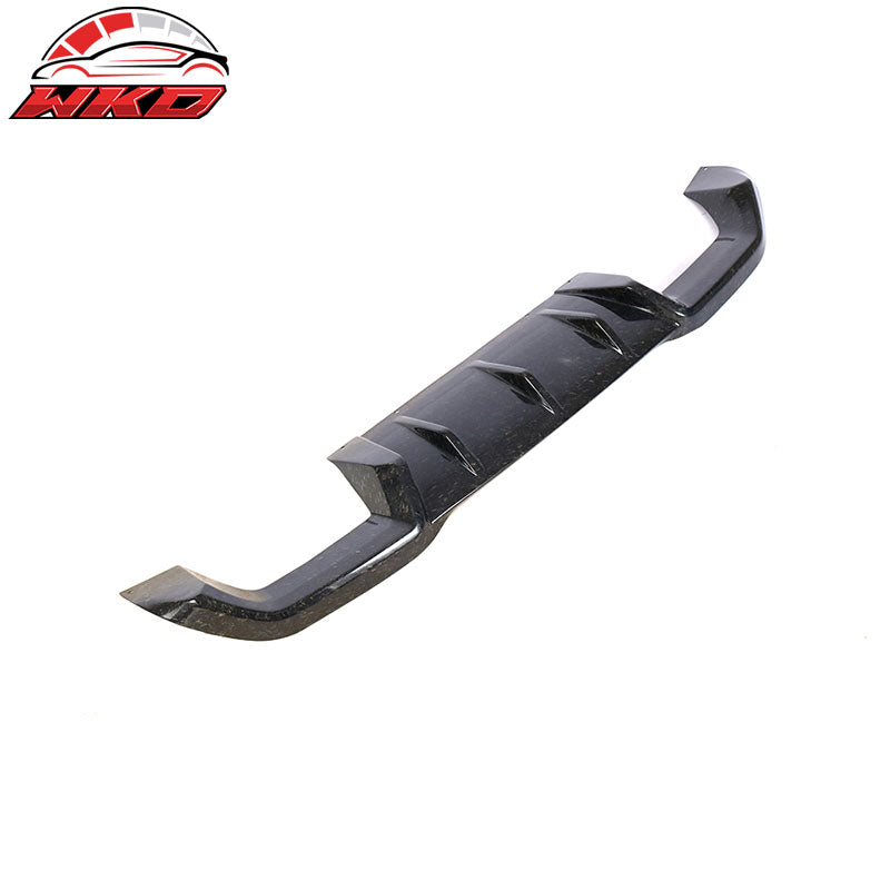 Fits 16-21 BMW F87 M2 Coupe MP Style Rear Lip Diffuser Forged Matte Carbon Fiber