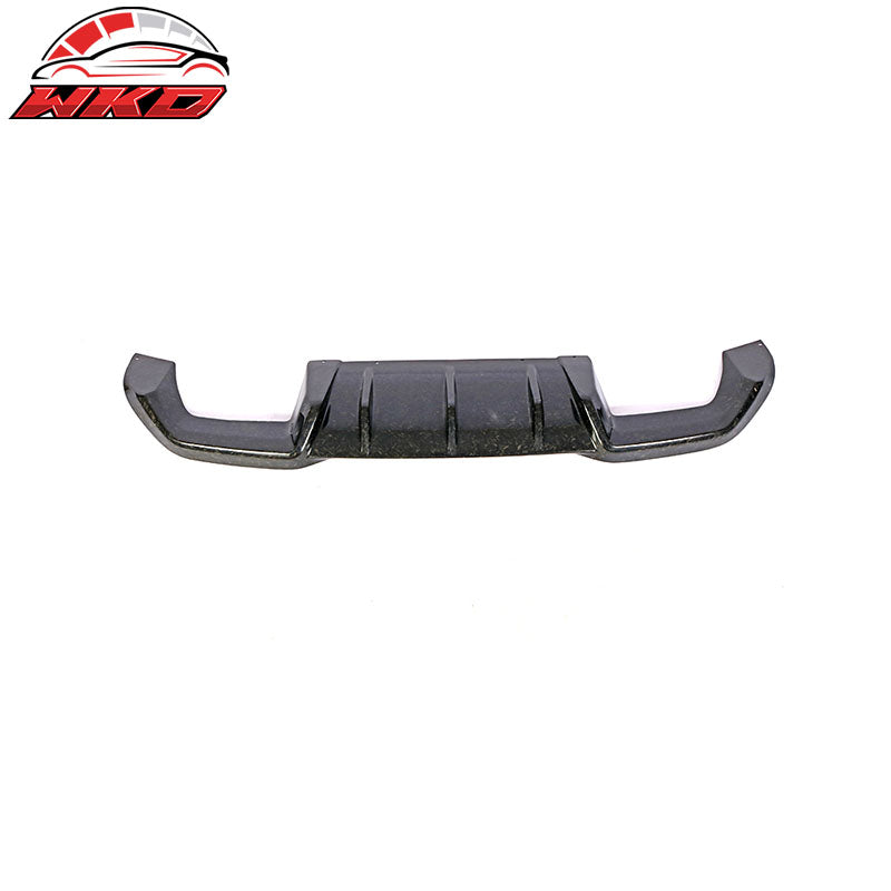Fits 16-21 BMW F87 M2 Coupe MP Style Rear Lip Diffuser Forged Matte Carbon Fiber
