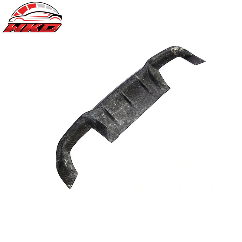 Fits 16-21 BMW F87 M2 Coupe MP Style Rear Lip Diffuser Forged Matte Carbon Fiber