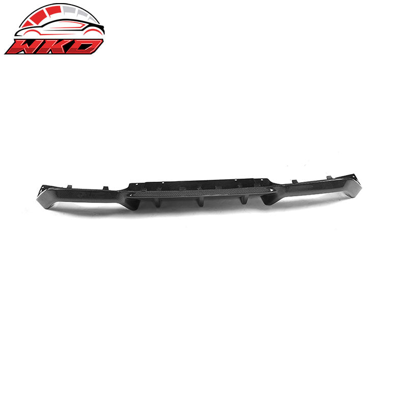 Fits 16-21 BMW F87 M2 Coupe MP Style Rear Bumper Diffuser - Matte Carbon Fiber