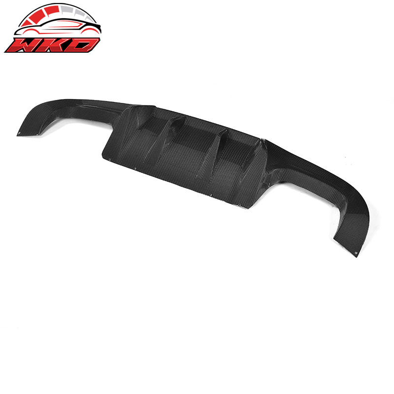 Wholesale 16-19 BMW F87 M2 AP Big Fins Rear Bumper Lip Diffuser - Matte Carbon Fiber