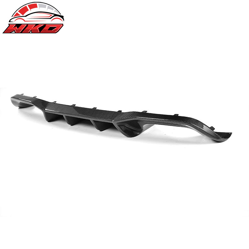 Fits 2016-2019 BMW F87 M2 CF Carbon Fiber AP Big Fins Rear Diffuser