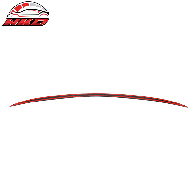 For 14-21 BMW F87 F22 V Style Trunk Spoiler Forged Carbon Fiber