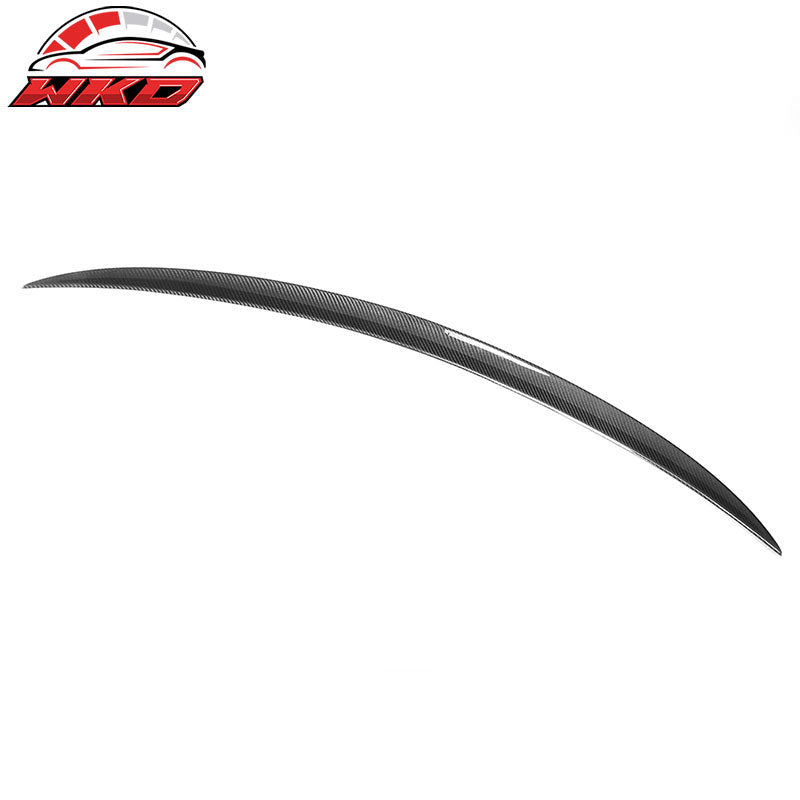 Fits 14-21 BMW F87 M2 F22 Coupe V Style Rear Trunk Spoiler - Matte Carbon Fiber