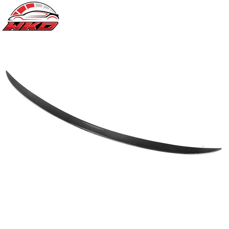 Fits 14-21 BMW F87 M2 F22 Coupe V Style Rear Trunk Spoiler - Matte Carbon Fiber