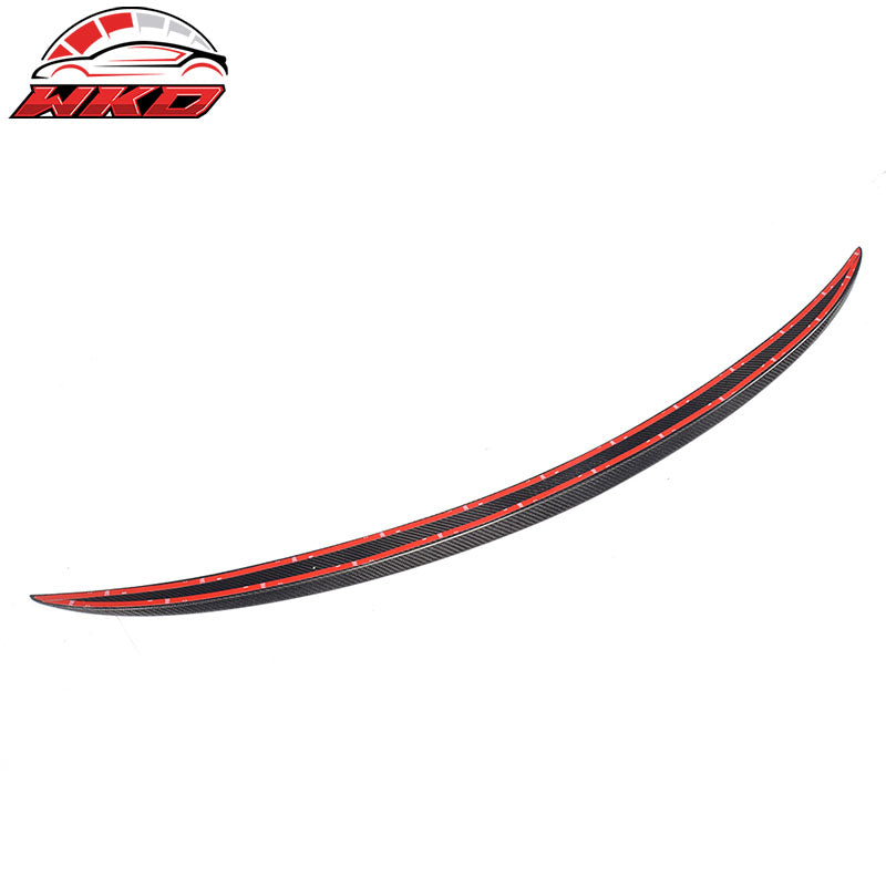 Fits 14-21 BMW F87 M2 F22 V Style Rear Trunk Spoiler Carbon Fiber