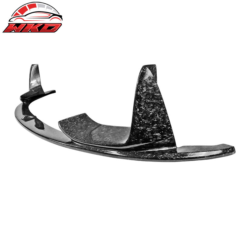 Fits 15-20 BMW M3 F80 M4 F82 F83 P Style Front Bumper Lip Forged Carbon Fiber
