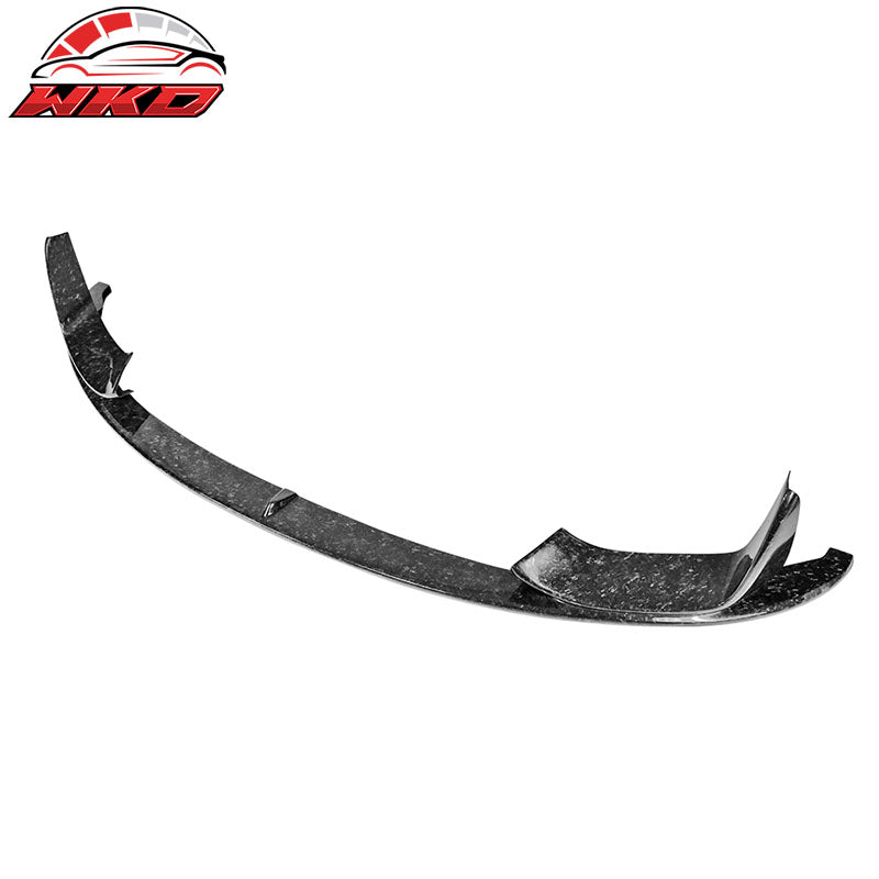 Fits 15-20 BMW M3 F80 M4 F82 F83 P Style Front Bumper Lip Forged Carbon Fiber