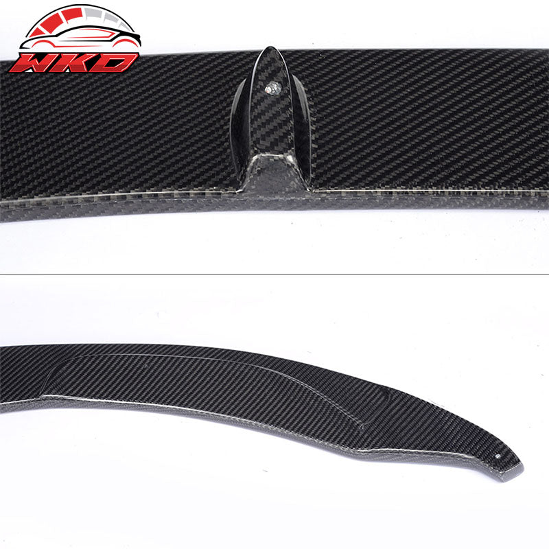 Fits 15-20 BMW F80 M3 F82 M4 Performance Front Bumper Lip Matte Carbon Fiber