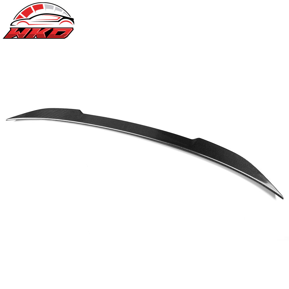 Fits 21-26 BMW G80 M3 CS Style Rear Trunk Spoiler Wing Lid Carbon Fiber CF