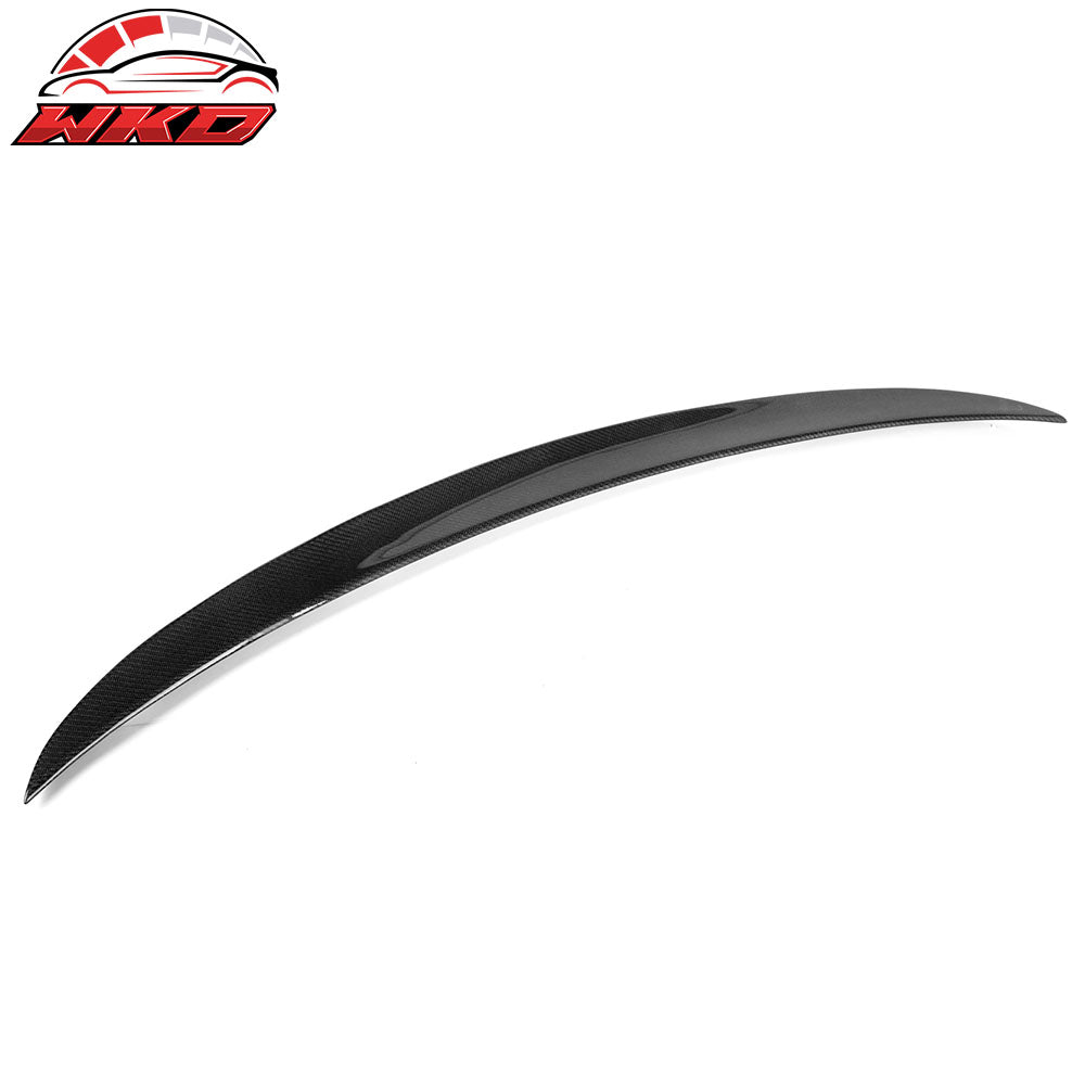 Fits 21-26 BMW G80 M3 Performance Style Rear Trunk Spoiler Wing Carbon Fiber CF