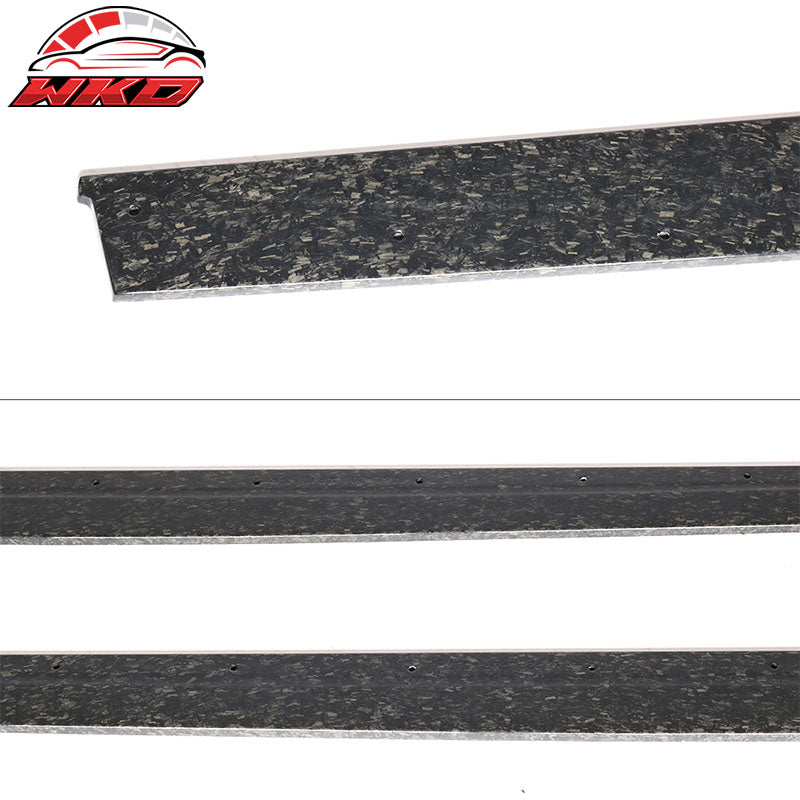 Fits 15-20 BMW M4 F82/F83 MP Side Skirt Forged Matte Carbon Fiber