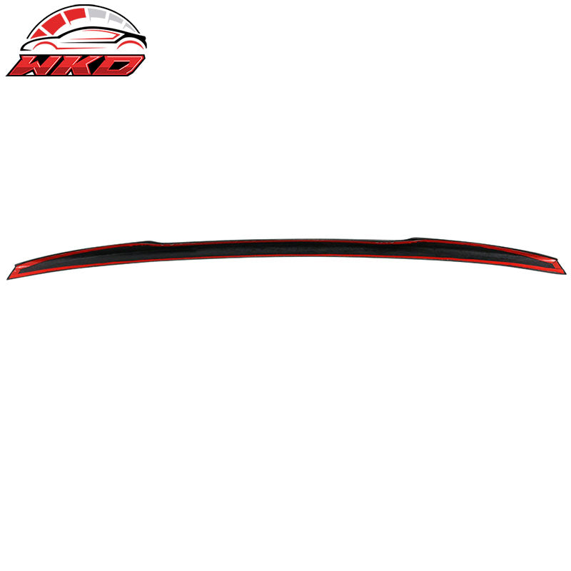 Fits 15-20 BMW M4 F82 Coupe V Style Trunk Spoiler Wing Forged Matte Carbon Fiber